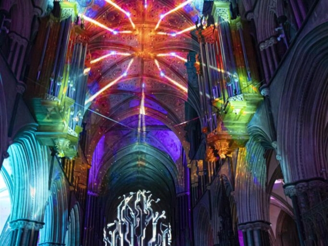 Luxmuralis Worcester Cathedral Space Son et Lumiere Sept21 (1)