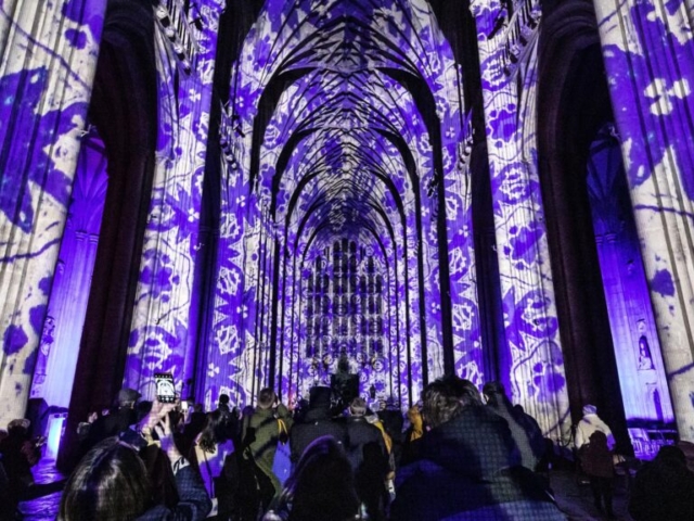 Winchester Cathedral Christmas Luxmuralis a 2022 _13