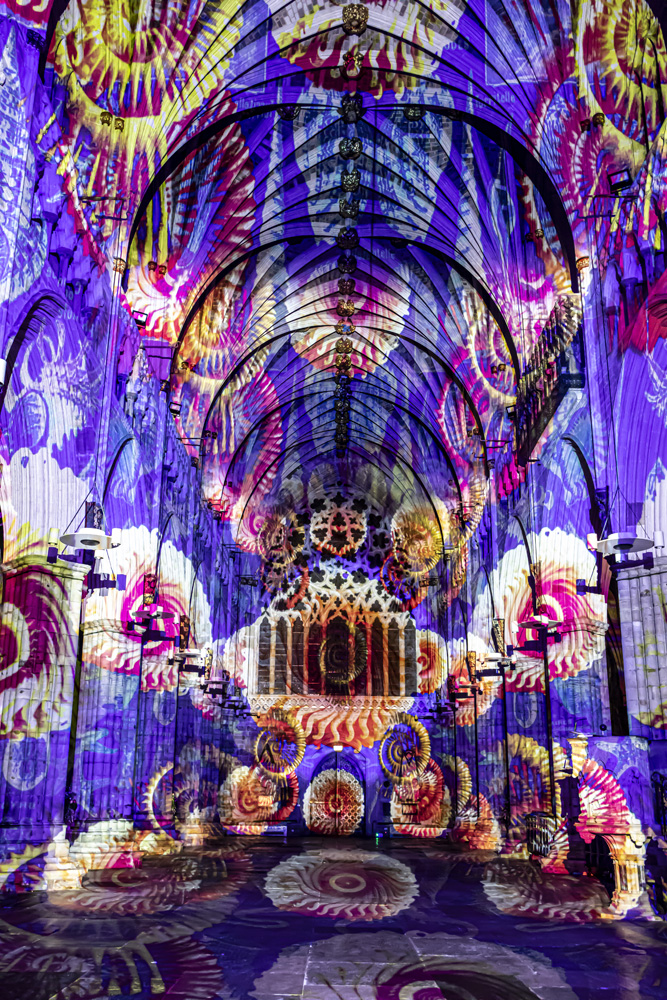 Time – Exeter Cathedral | Luxmuralis
