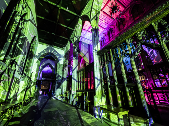 Luxmuralis Hull Minster Science light show epic artson et lumiere projection art fine art light _20 smv