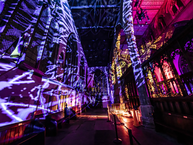 Luxmuralis Hull Minster Science light show epic artson et lumiere projection art fine art light _26 smv