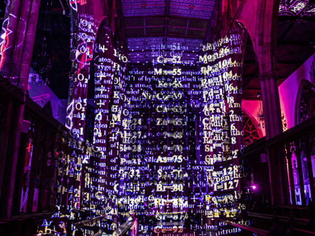 Luxmuralis Hull Minster Science light show epic artson et lumiere projection art fine art light _35 smv