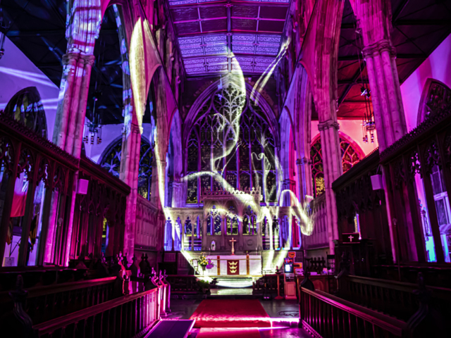 Luxmuralis Hull Minster Science light show epic artson et lumiere projection art fine art light _39 smv