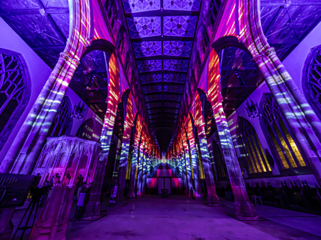 Luxmuralis Hull Minster Science light show epic artson et lumiere projection art fine art light _8 smv