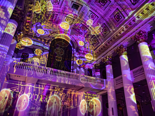 Luxmuralis Life Treloars Mansion House london son et lumiere light and sound projection art light art epic art london _2smv