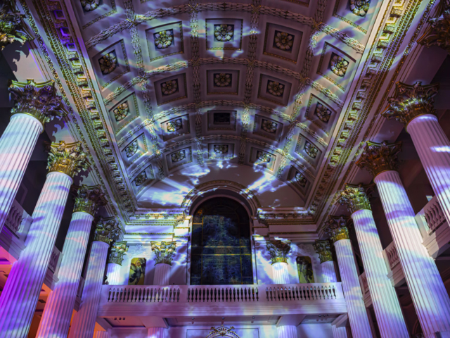 Luxmuralis Life Treloars Mansion House london son et lumiere light and sound projection art light art epic art london _6smv