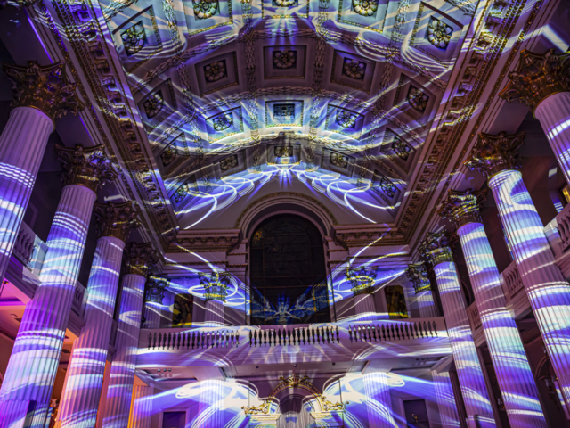 Luxmuralis Life Treloars Mansion House london son et lumiere light and sound projection art light art epic art london _7smv