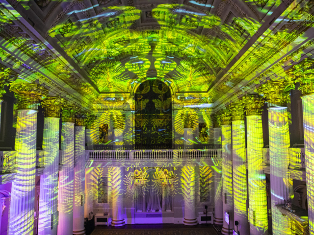 Luxmuralis Life Treloars Mansion House london son et lumiere light and sound projection art light art epic art london _8smv