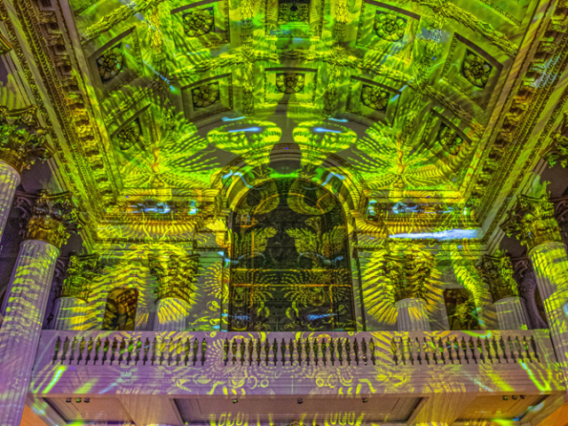 Luxmuralis Life Treloars Mansion House london son et lumiere light and sound projection art light art epic art london smv