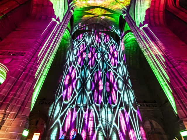 Luxmuralis Liverpool Cathedral THE GIFTson et lumiere cathedral light show light and sound projection art light art epic art london _20smv