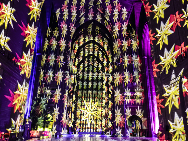 Luxmuralis Liverpool Cathedral THE GIFTson et lumiere cathedral light show light and sound projection art light art epic art london _26smv