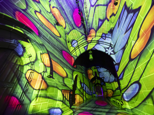 Luxmuralis Liverpool Cathedral THE GIFTson et lumiere cathedral light show light and sound projection art light art epic art london _9smv