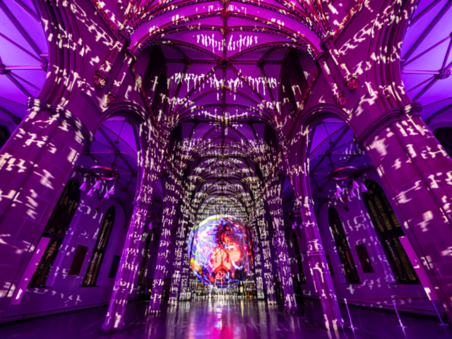 Luxmuralis Blackburn Cathedral Time light and sound cathedral light show epic art immersive projection mapping artwork 27smv