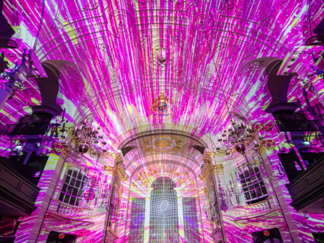 Luxmuralis St Martin in the Fields London Son et Lumiere light and sound light show projection art 7smv